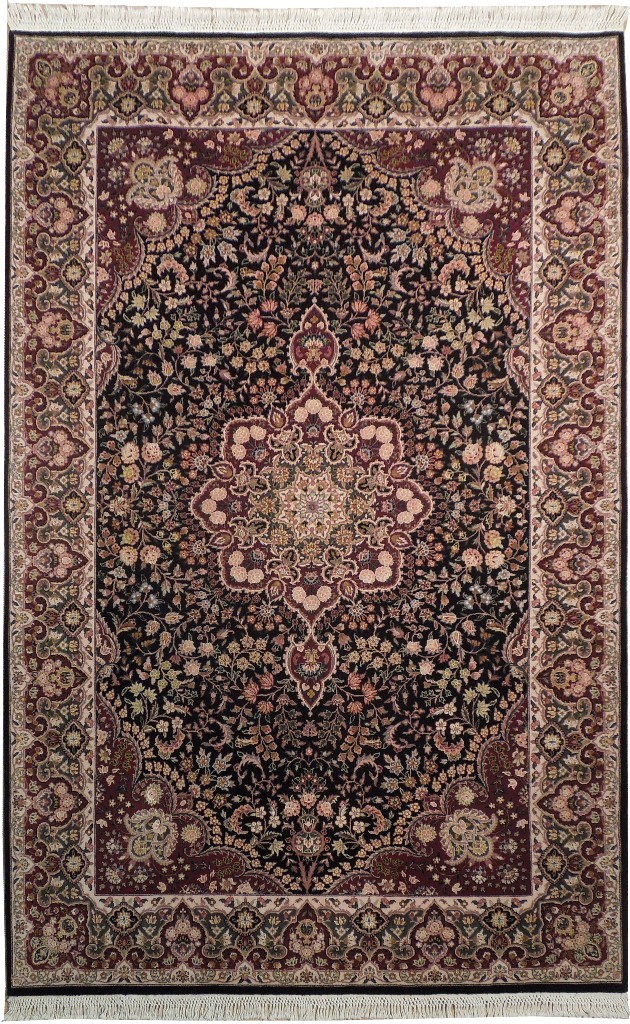 6x9 Hand Knotted  Persian Tabriz Rug