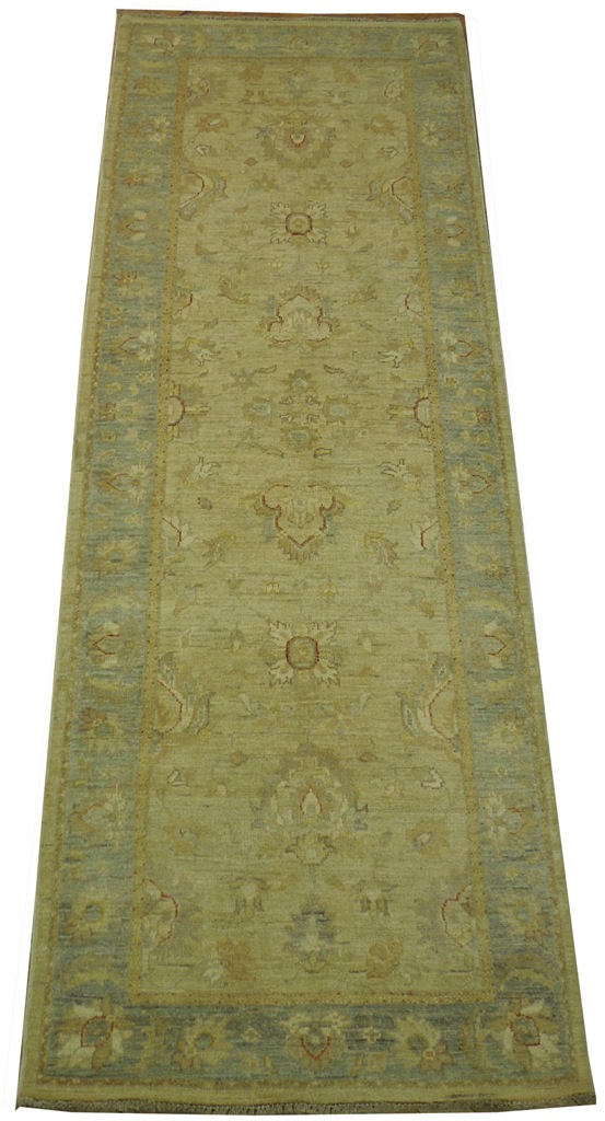 3' x 8' Hand Knotted Antique Rug