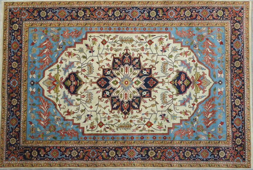 12x18 Hand Knotted  Persian Serapi Rug