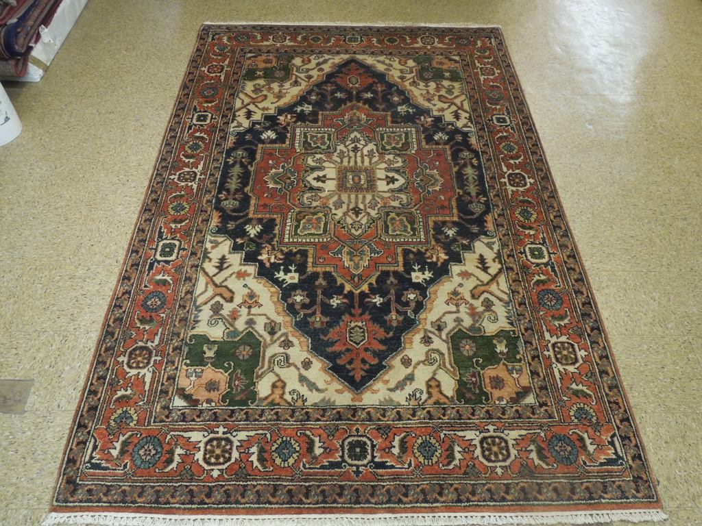 6' x 9' Hand Knotted  Traditional Rug