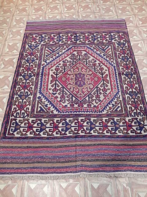 Foyer Room Handmade Rug 5X6 Baluch Rugs | eBay