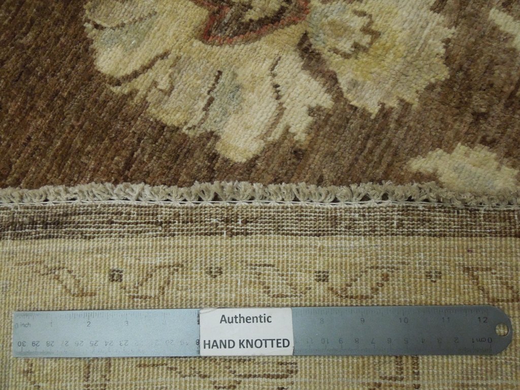 back of the rug -Authenticity of the weave HANDMADE  Area Rug