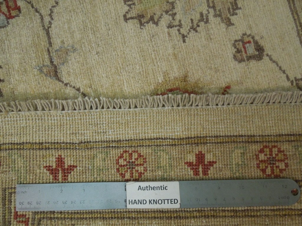 back of the rug -Authenticity of the weave HANDMADE  Area Rug